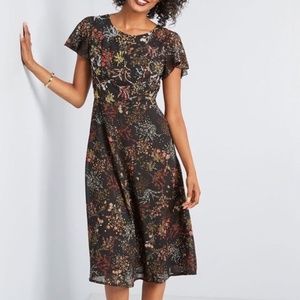 Modcloth Floral Dress (no beading)